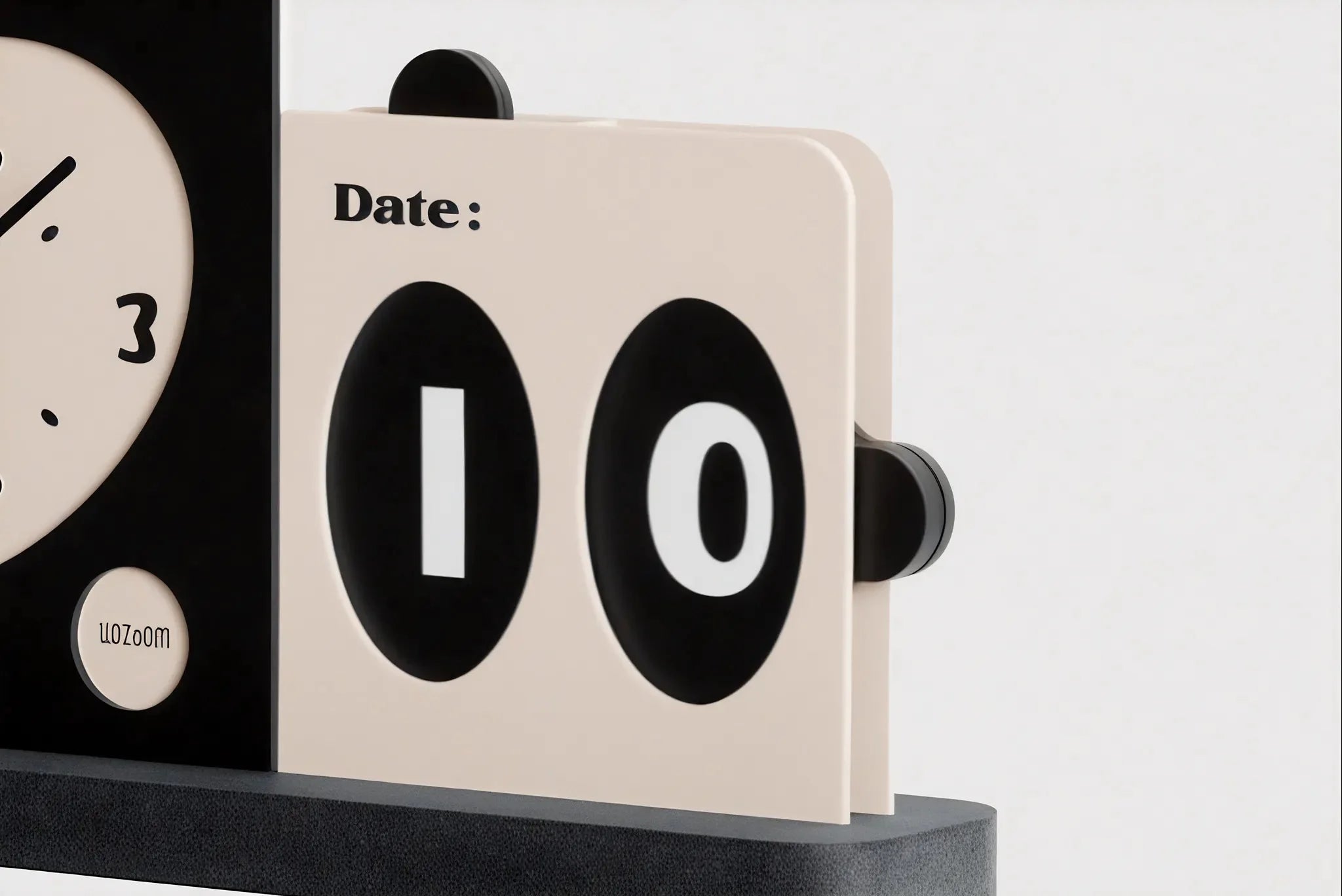 CHRONOS-RETRO | Nordic Calendar Clock