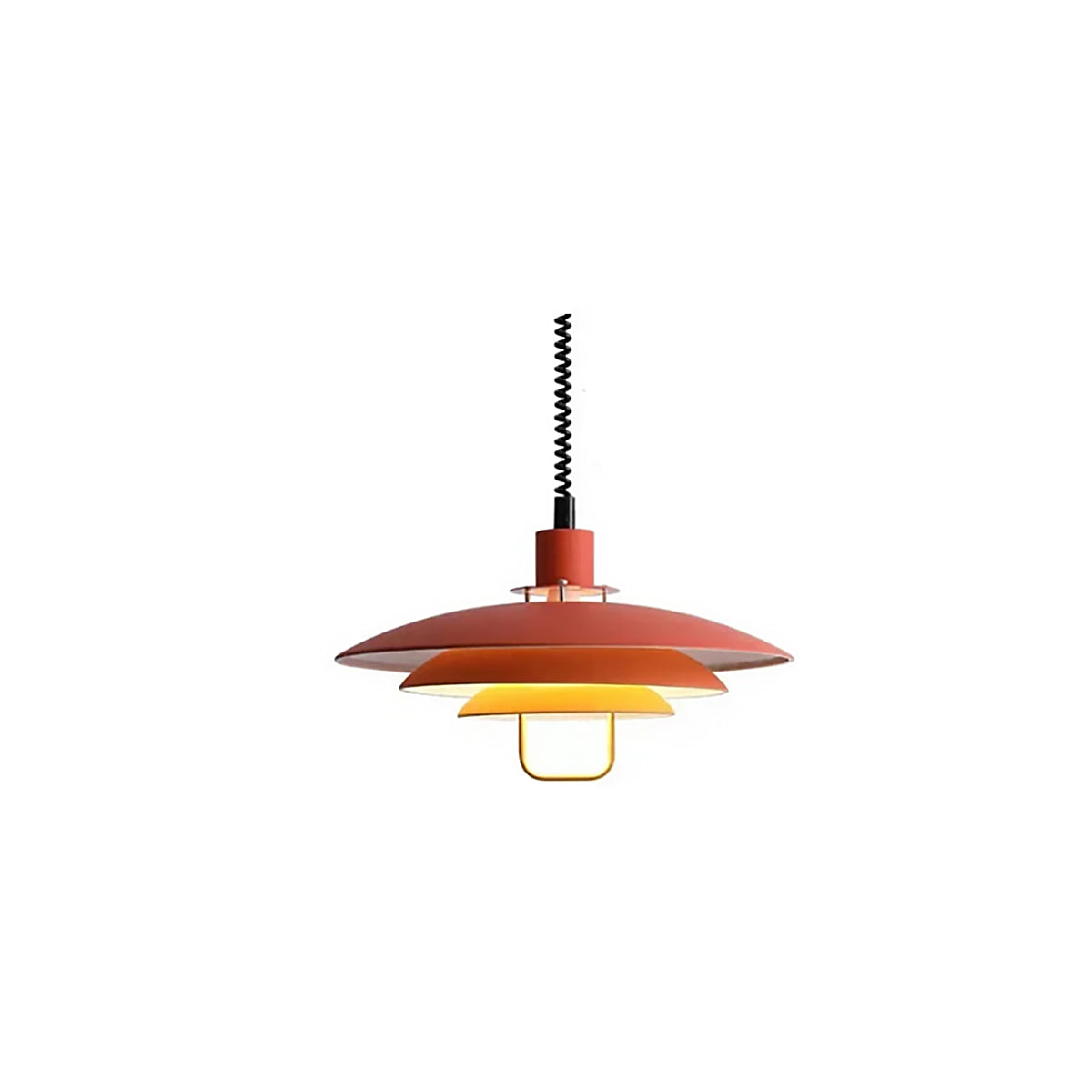 Layered Pendant Light - Telescopic Ceiling Lamp, Adjustable Height
