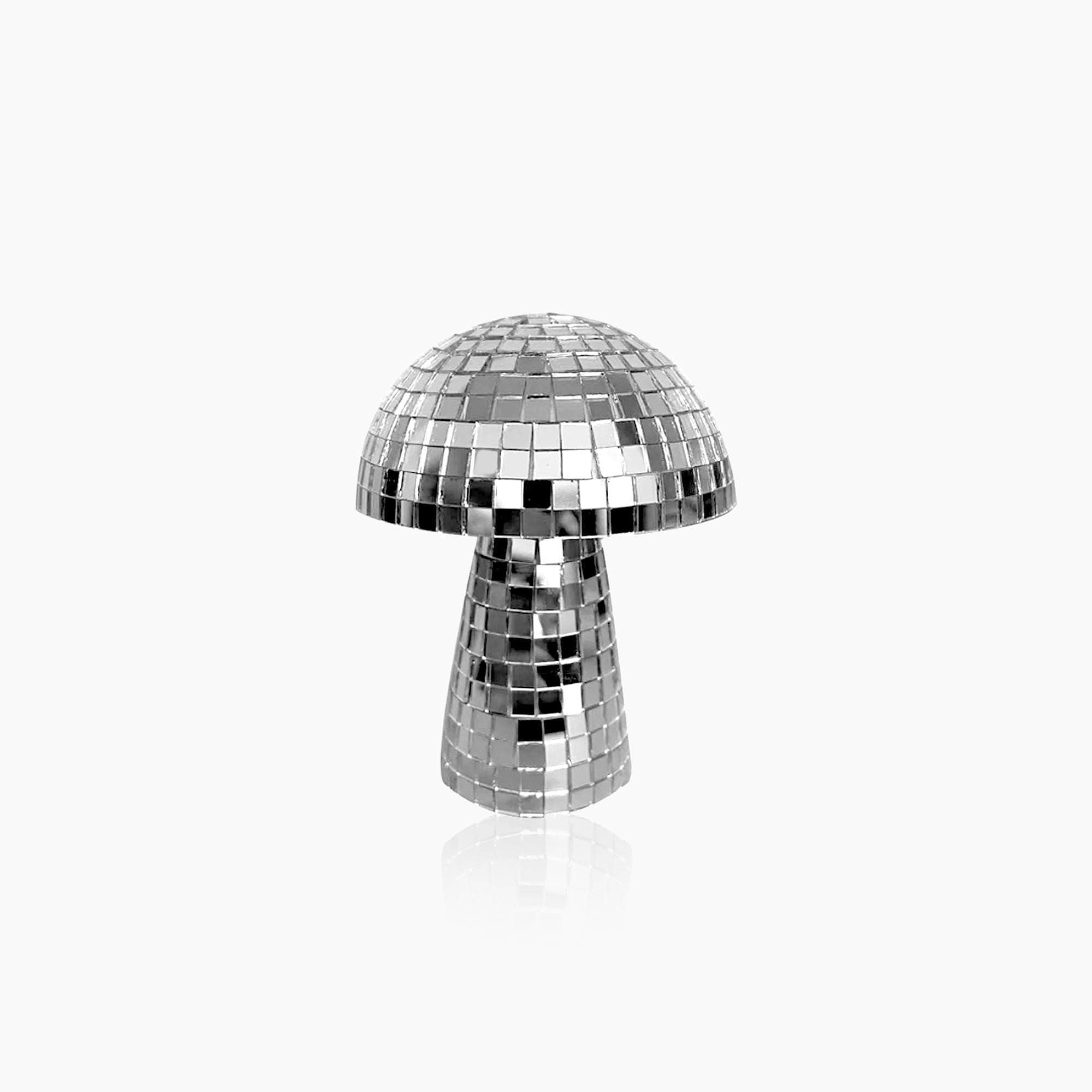 Disco Ball Mushroom - Unique Glass Foam Ornament