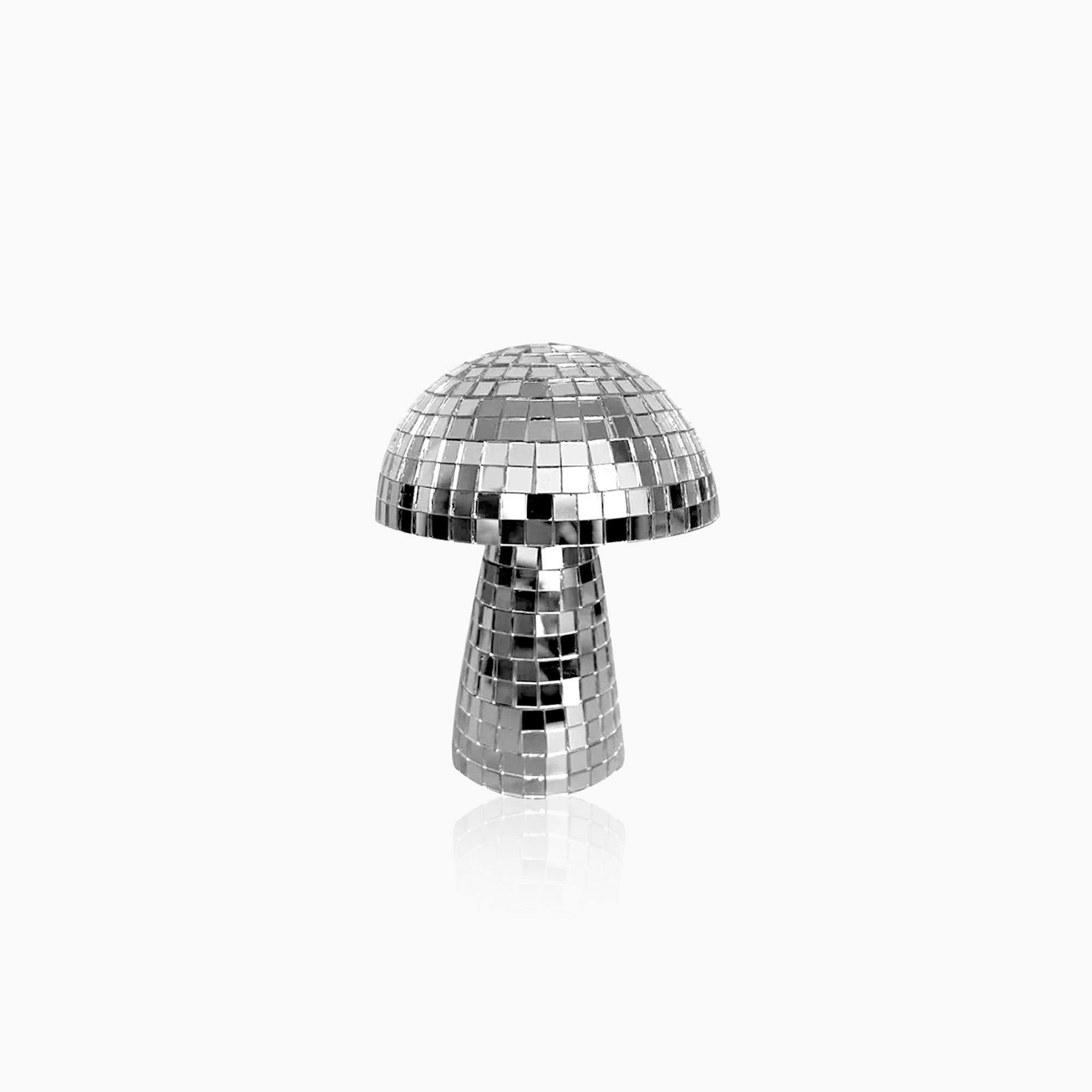 Disco Ball Mushroom - Unique Glass Foam Ornament