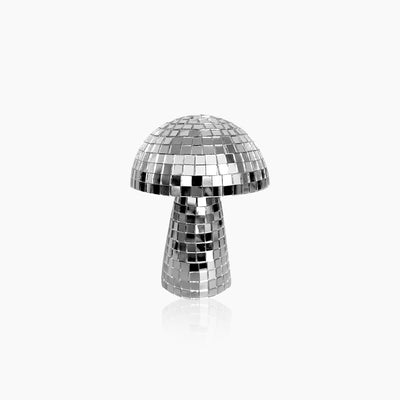 Disco Ball Mushroom - Unique Glass Foam Ornament