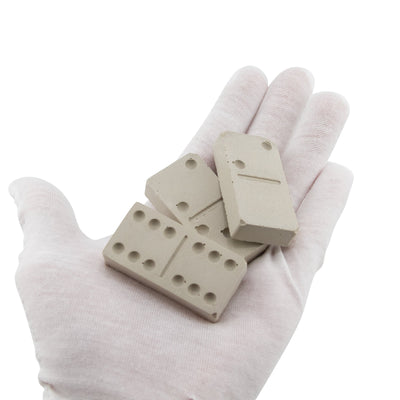Concrete Domino Set - Hand Poured Artisan Game Pieces