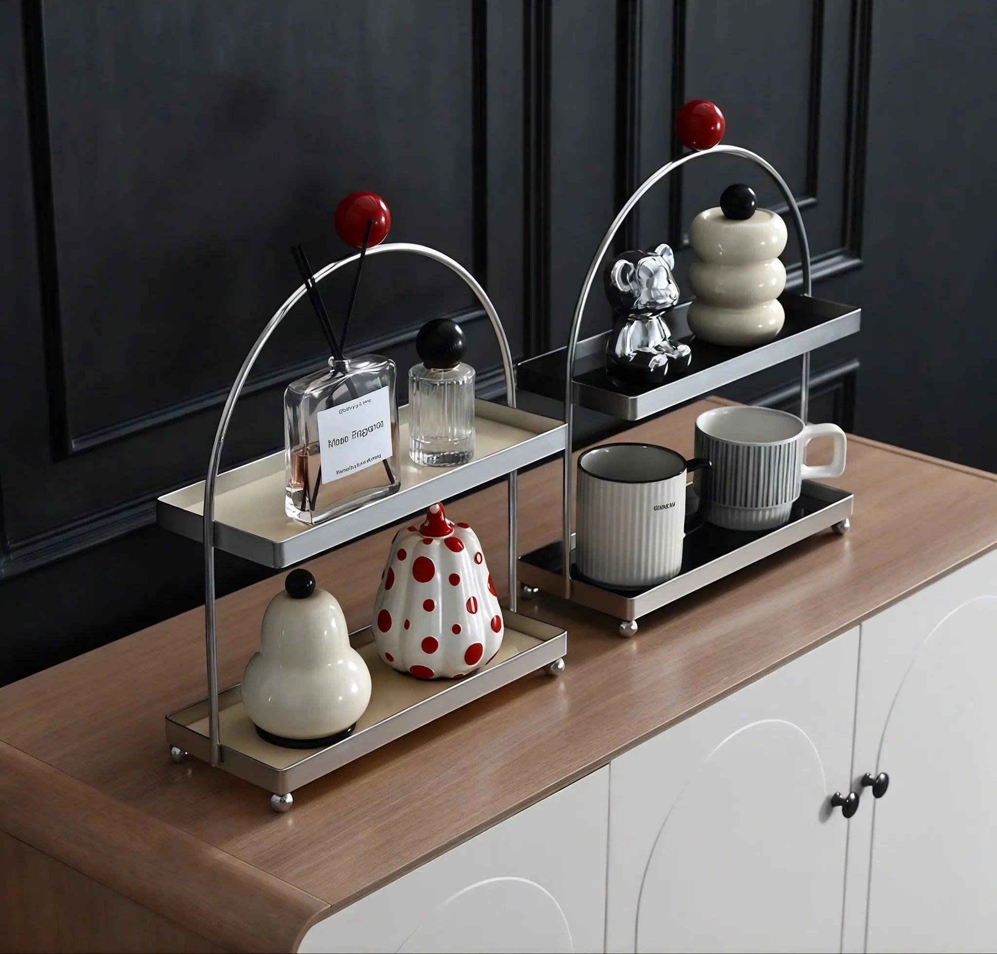 ARCH-LUXE | Stainless Steel Storage Rack