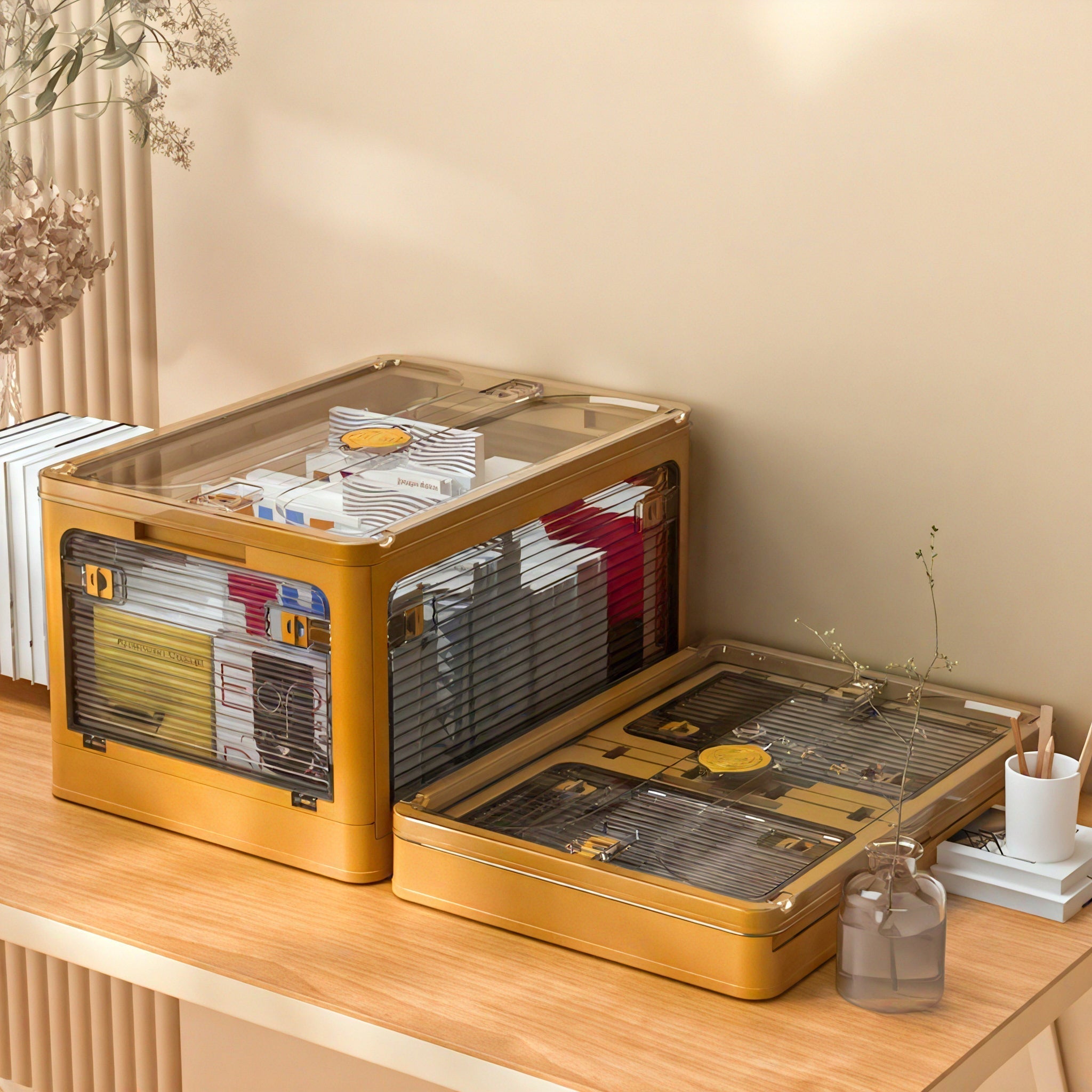 STRIPE-FLOW | Foldable Multi-Access Organizer