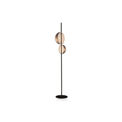 Double Dome Floor Lamp - Adjustable Upright LED Lighting