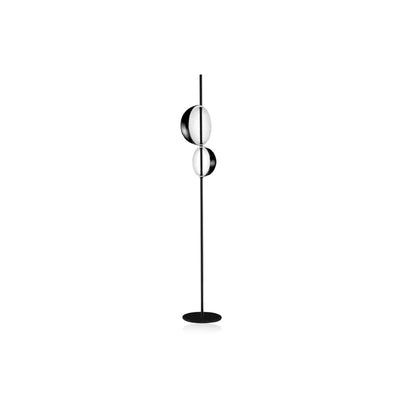 Double Dome Floor Lamp - Adjustable Upright LED Lighting