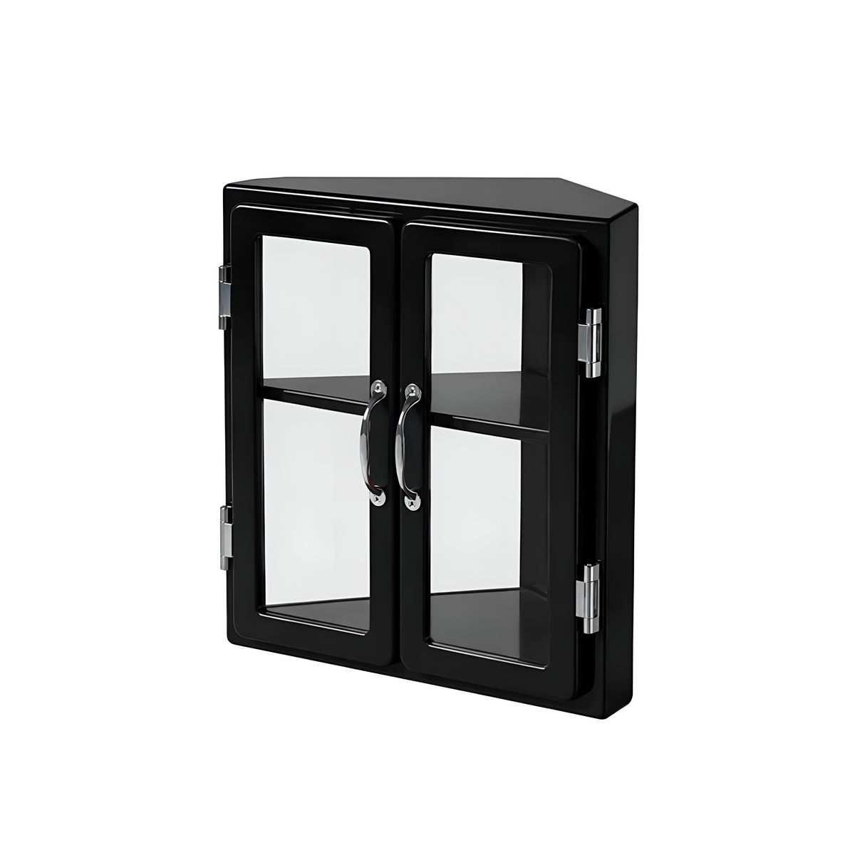 VITRINE CORNER | Glass-Door MCM Display Cabinet