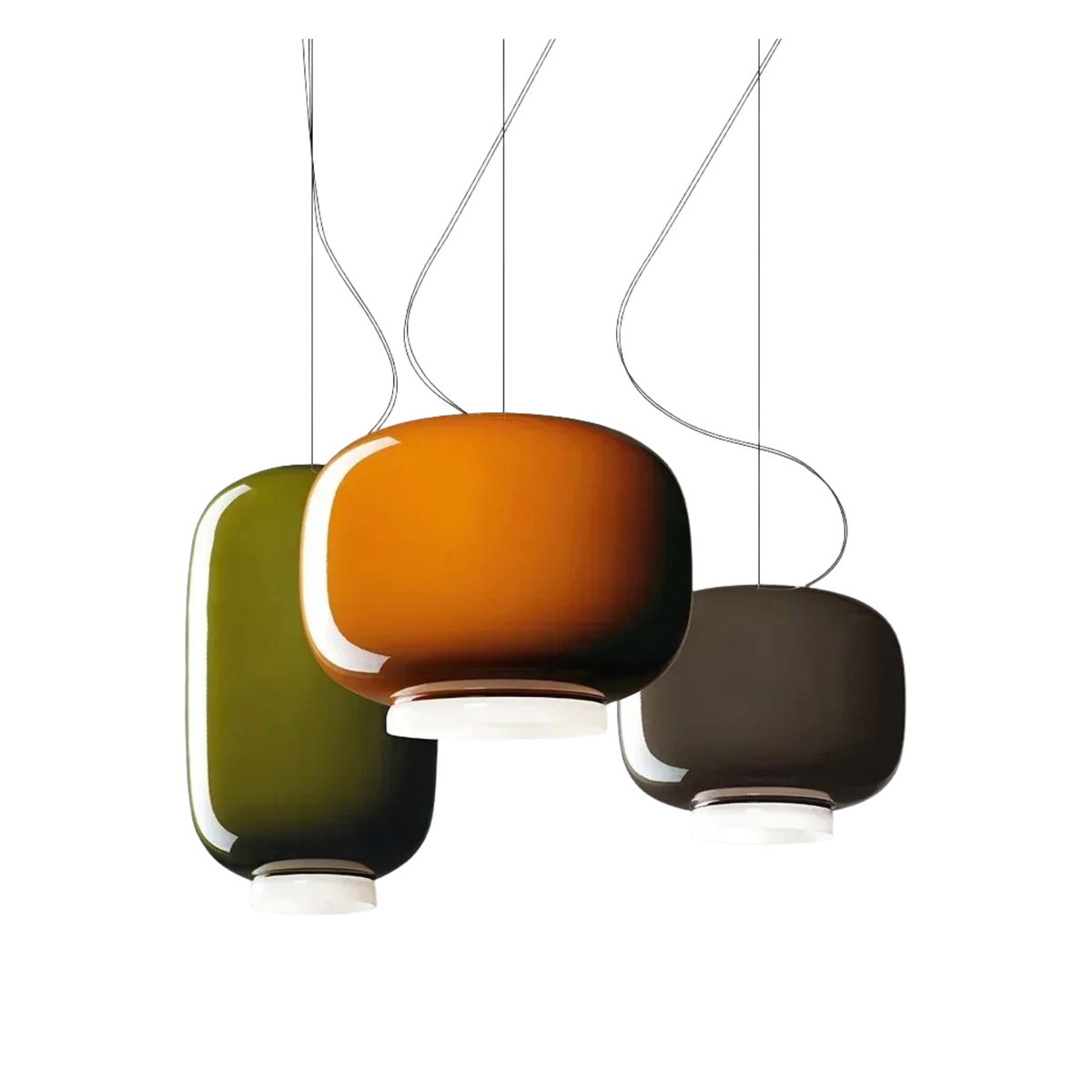 STONEGLOW | Glossy Glass Stone Pendant