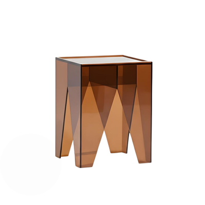 MODERN PRISM | Translucent Acrylic Accent Table