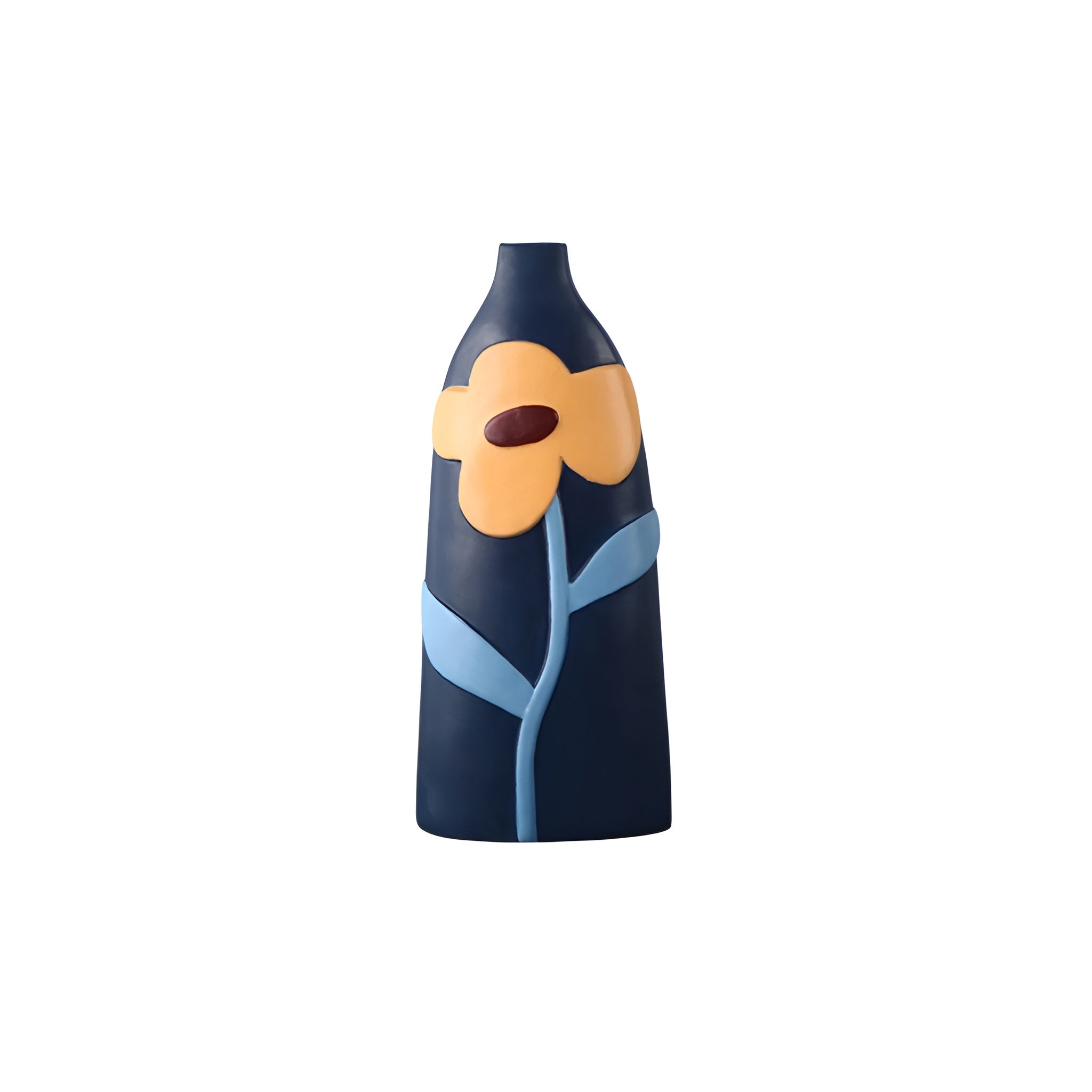 FLORAL CERAMIC | Hand-Painted Nordic Vase Set