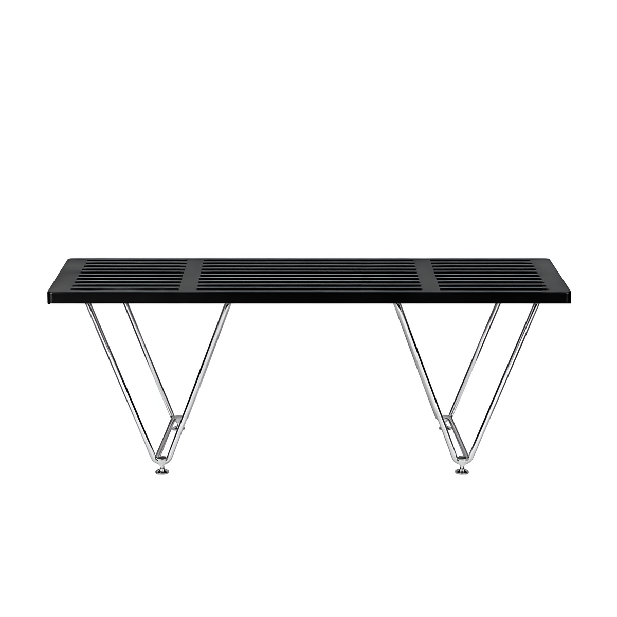 SLATBEAM | Pine Wood & Metal Slat Bench