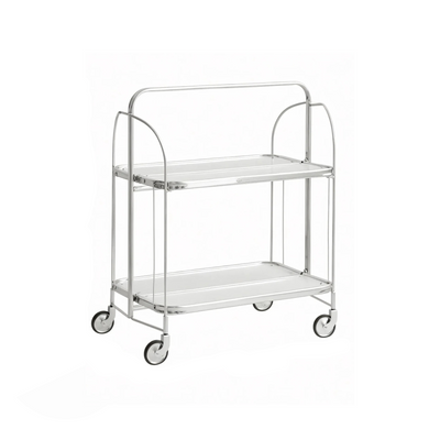 CLARITY GLIDE| Foldable Transparent Trolley