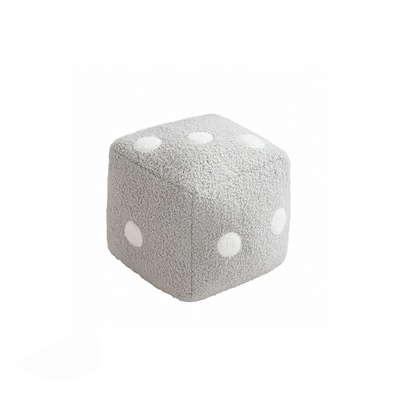 DICE-LUXE | Nordic Embroidered Plush Cube