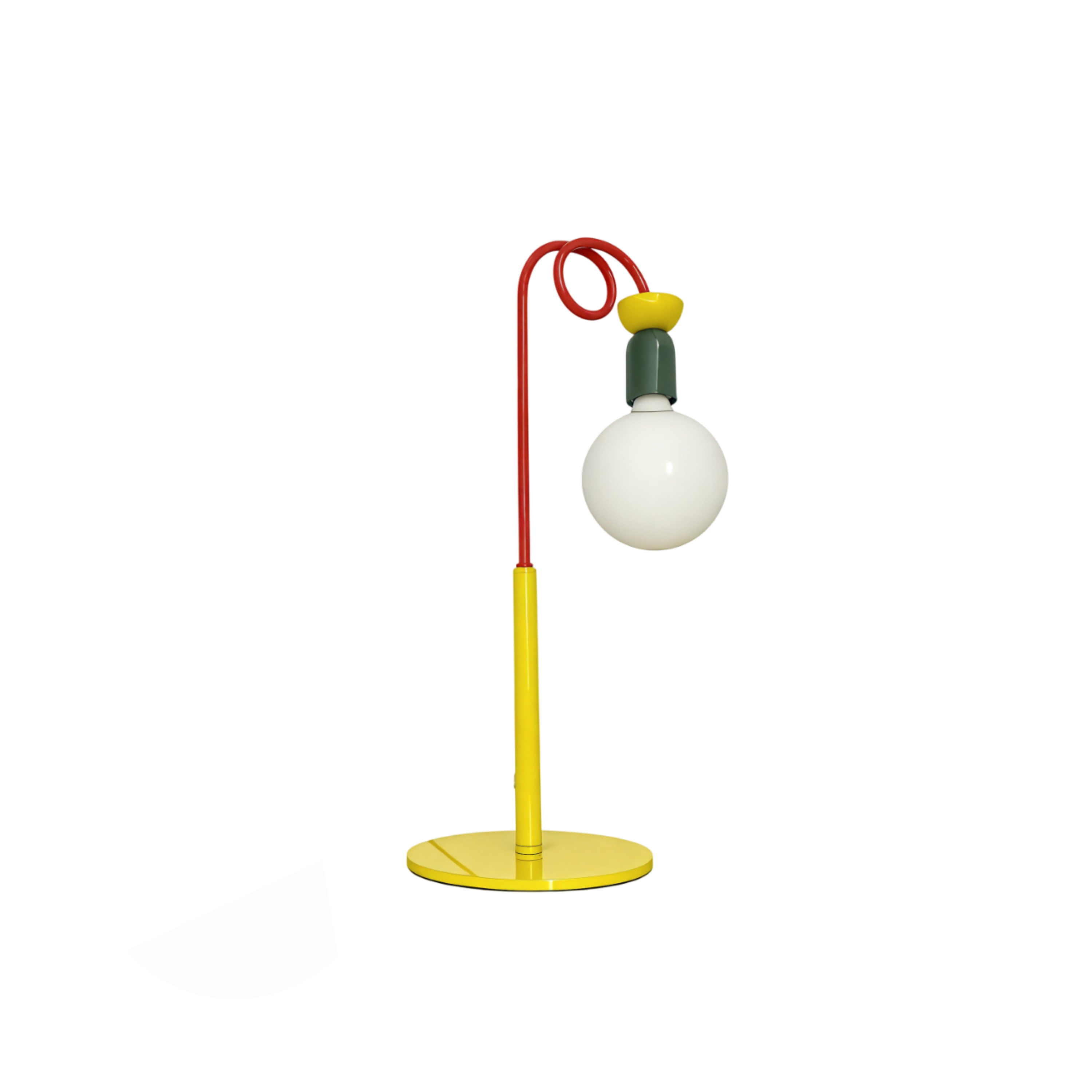 TWIRL-GLOW | Memphis Postmodern Sculptural Lamp