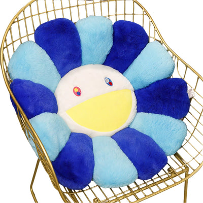 FLORAL BLISS | Whimsical Smiley Cushion