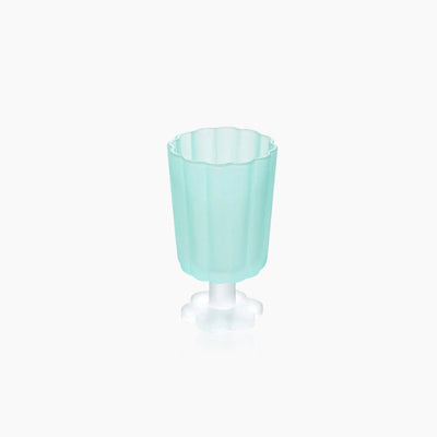 Flower Base Tall Glass - 300ml Borosilicate Dessert Cup