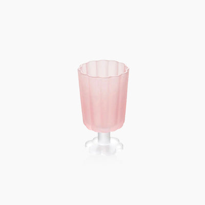 Flower Base Tall Glass - 300ml Borosilicate Dessert Cup