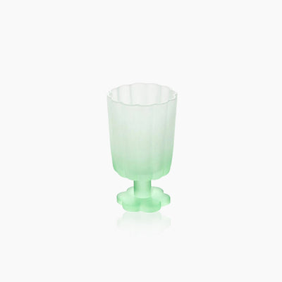 Flower Base Tall Glass - 300ml Borosilicate Dessert Cup