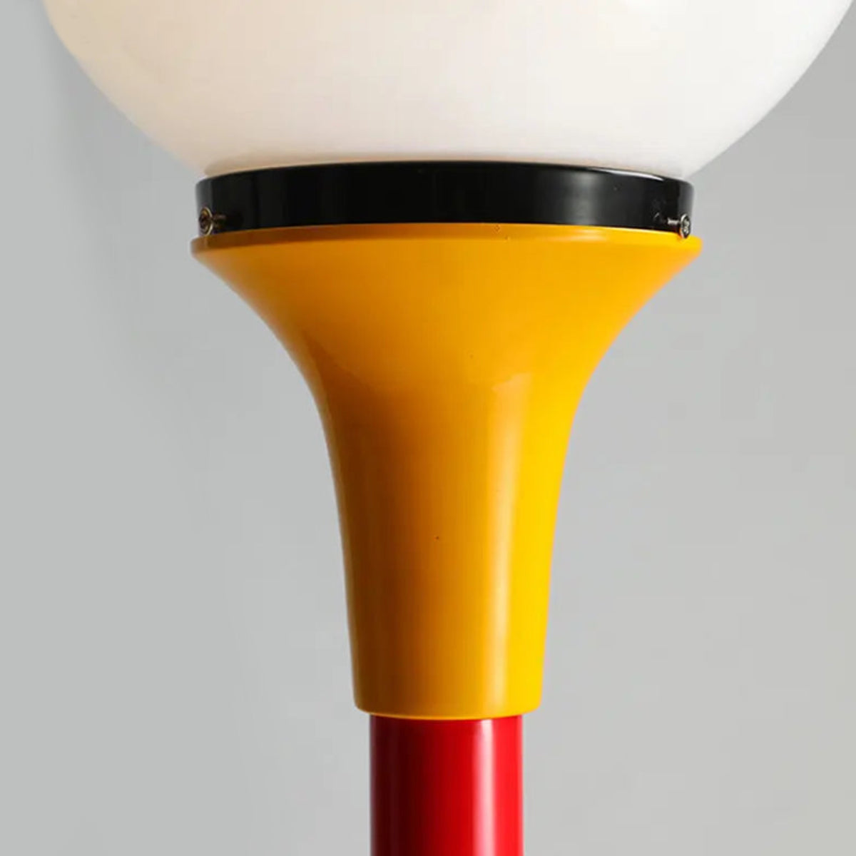Retro Ball Floor Lamp | 90s French Design, Corded Light