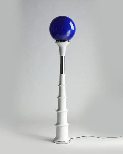 Retro Ball Floor Lamp | 90s French Design, Corded Light