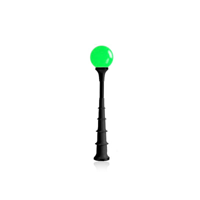 Retro Ball Floor Lamp | 90s French Design, Corded Light