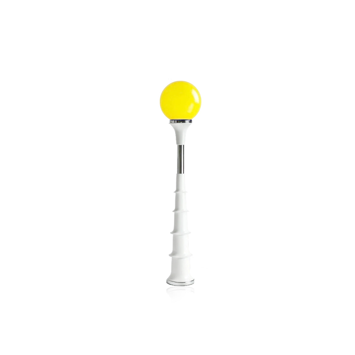 Retro Ball Floor Lamp | 90s French Design, Corded Light