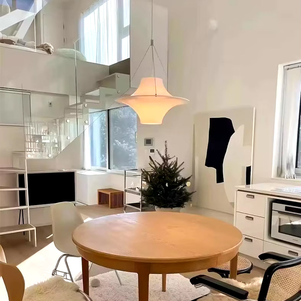 Acrylic Villa Chandelier - Modern Ceiling Light Fixture