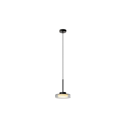 French Pendant Ceiling Light | Modern Metal Acrylic Lamp