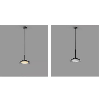 French Pendant Ceiling Light | Modern Metal Acrylic Lamp