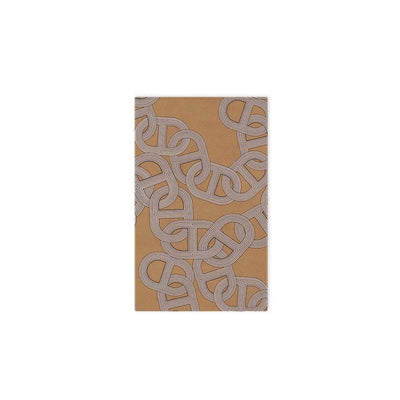 French Style Area Rug - Elegant Chain Pattern Floor Covering