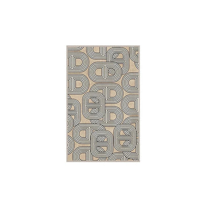 French Style Area Rug - Elegant Chain Pattern Floor Covering