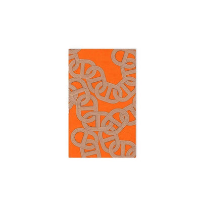 French Style Area Rug - Elegant Chain Pattern Floor Covering