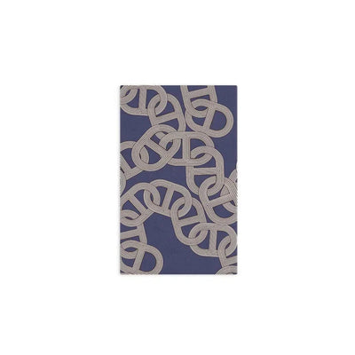 French Style Area Rug - Elegant Chain Pattern Floor Covering