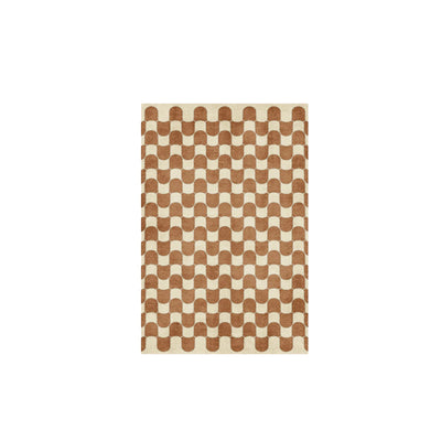 Abstract Art Rug – French Wavy Plaid Area Carpet