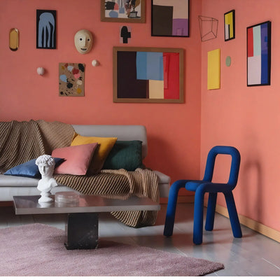 FUNKY FORM | The Sculptural Bouclé Loop Chair