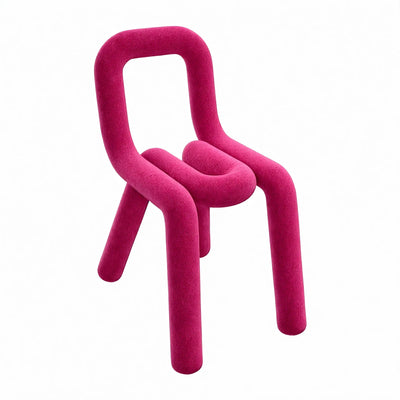 FUNKY FORM | The Sculptural Bouclé Loop Chair