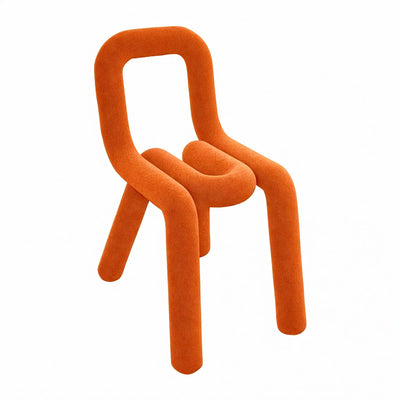 FUNKY FORM | The Sculptural Bouclé Loop Chair