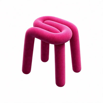 FUNKY FORM | The Bold Bouclé Loop Stool
