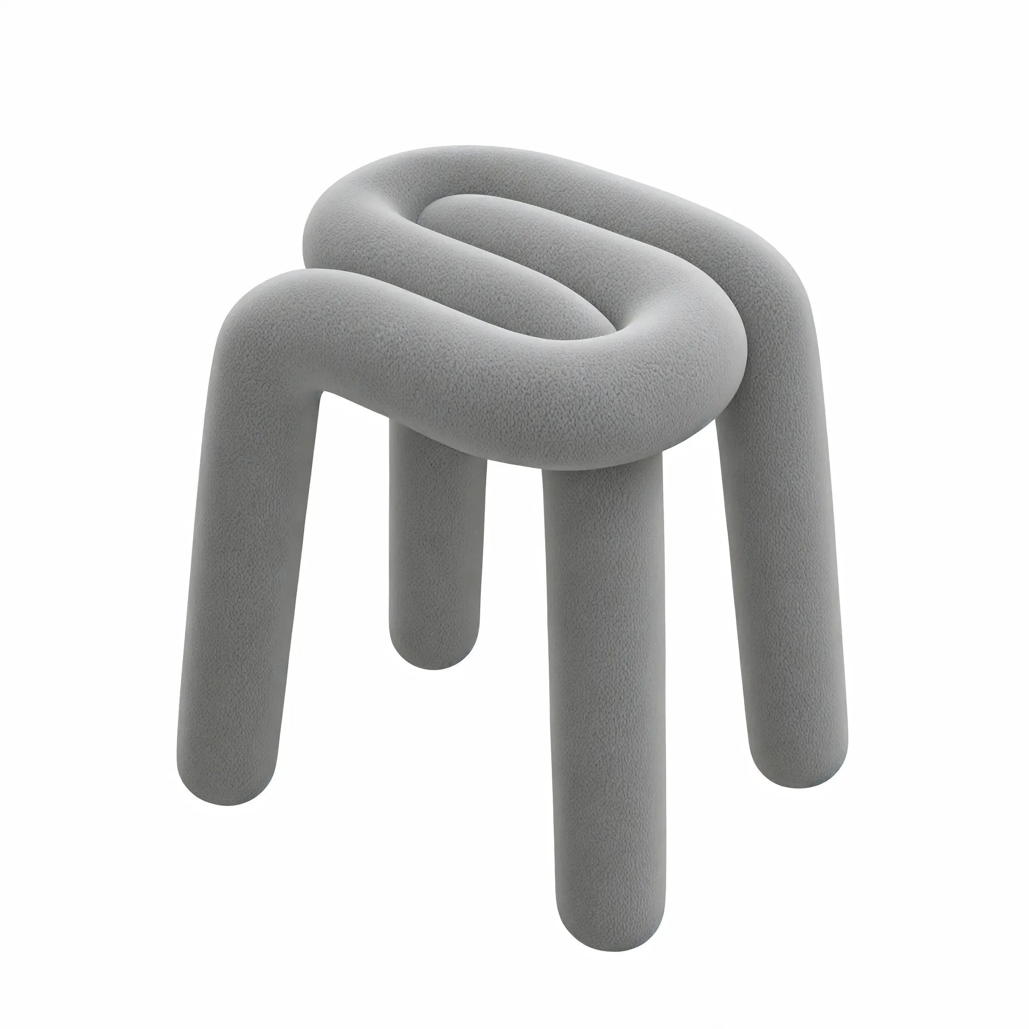 FUNKY FORM | The Bold Bouclé Loop Stool