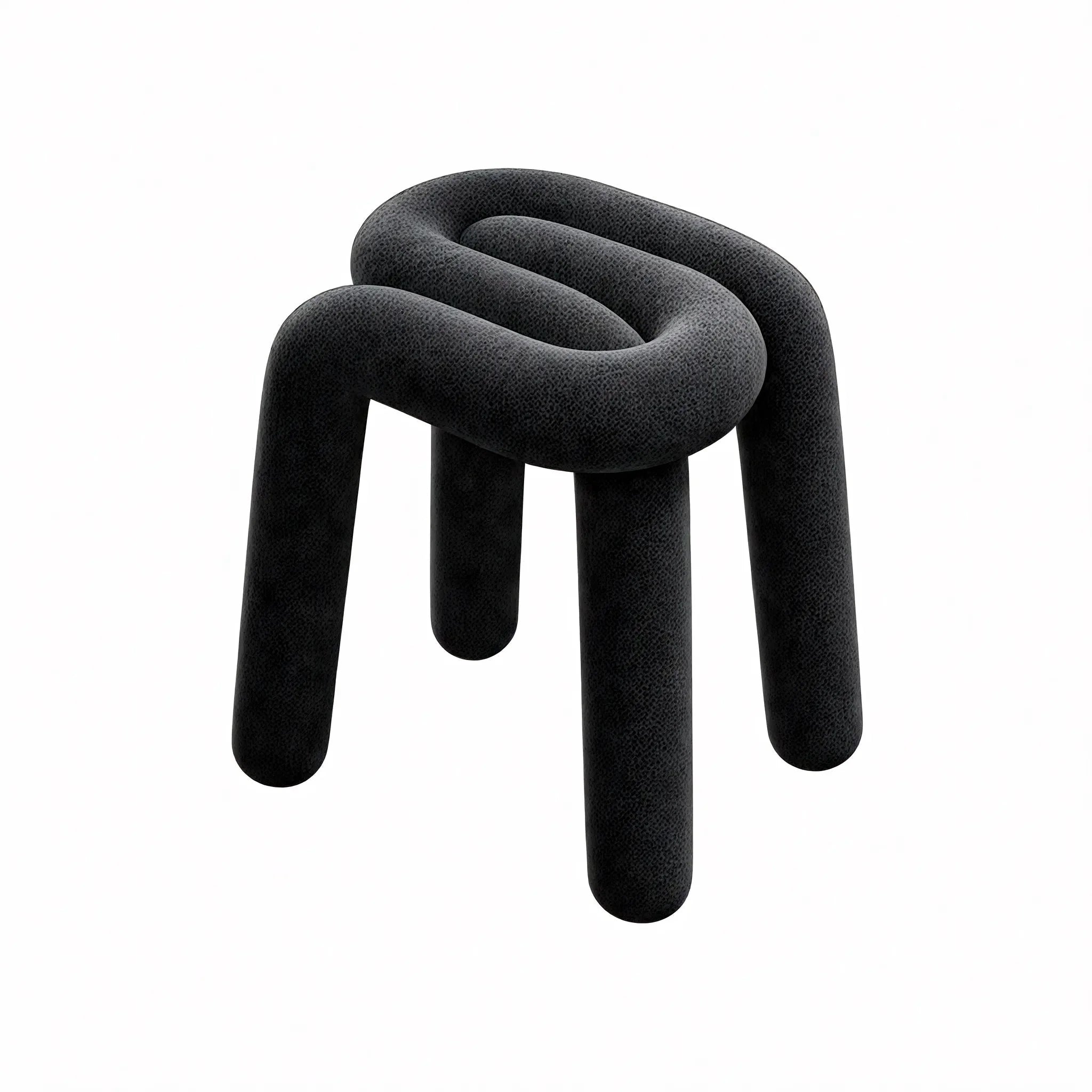 FUNKY FORM | The Bold Bouclé Loop Stool