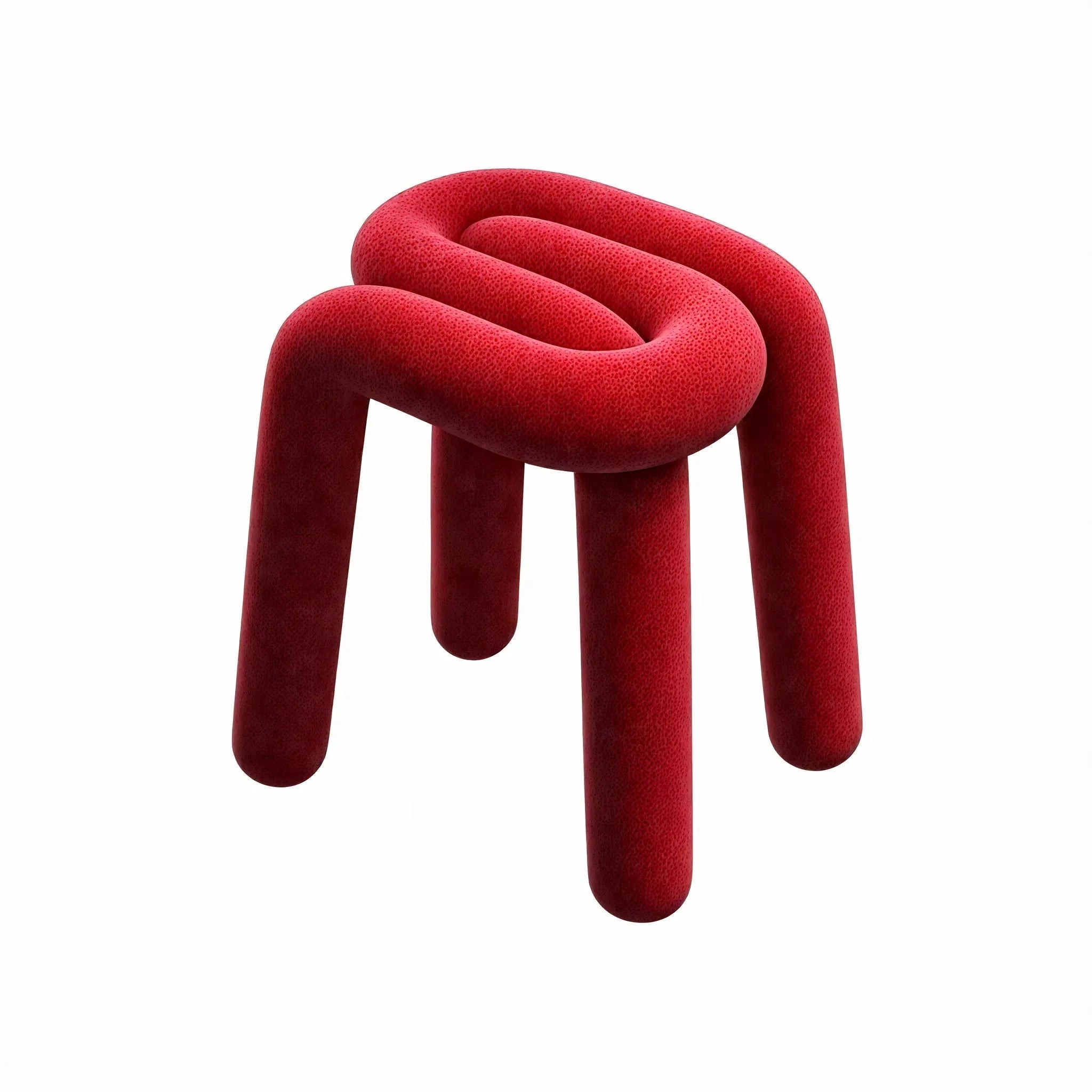 FUNKY FORM | The Bold Bouclé Loop Stool