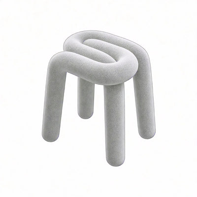 FUNKY FORM | The Bold Bouclé Loop Stool