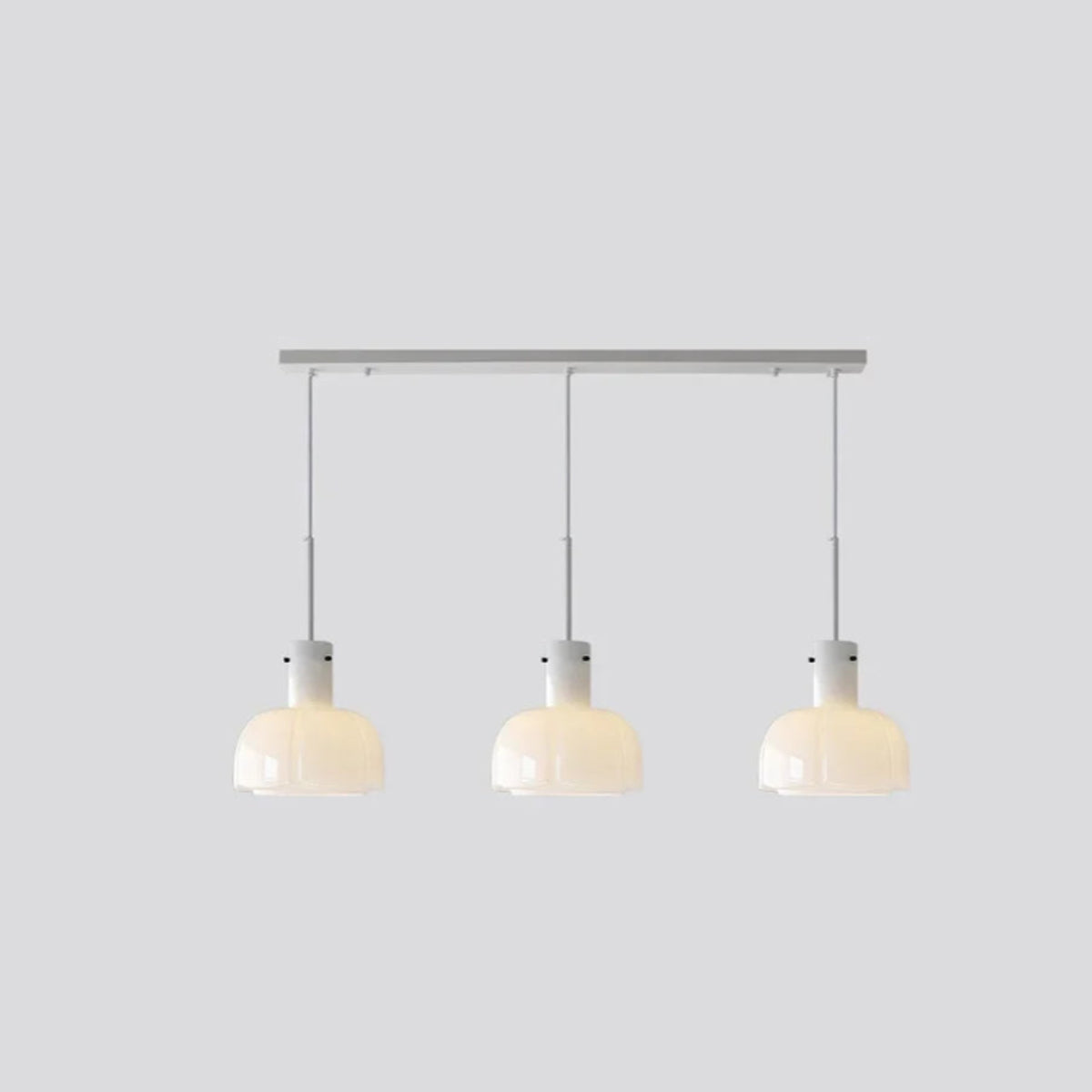 Glass Tulip Pendant Light | Modern Ceiling Lamp 10.2"x15.7"