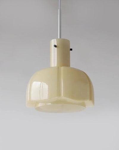 Glass Tulip Pendant Light | Modern Ceiling Lamp 10.2"x15.7"