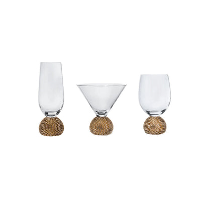 Crystal Ball Glass - Handcrafted Luxury Drinking Glass