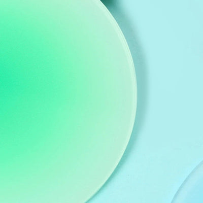 Gradient Acrylic Coaster | Vibrant Spill Proof Surface Protector