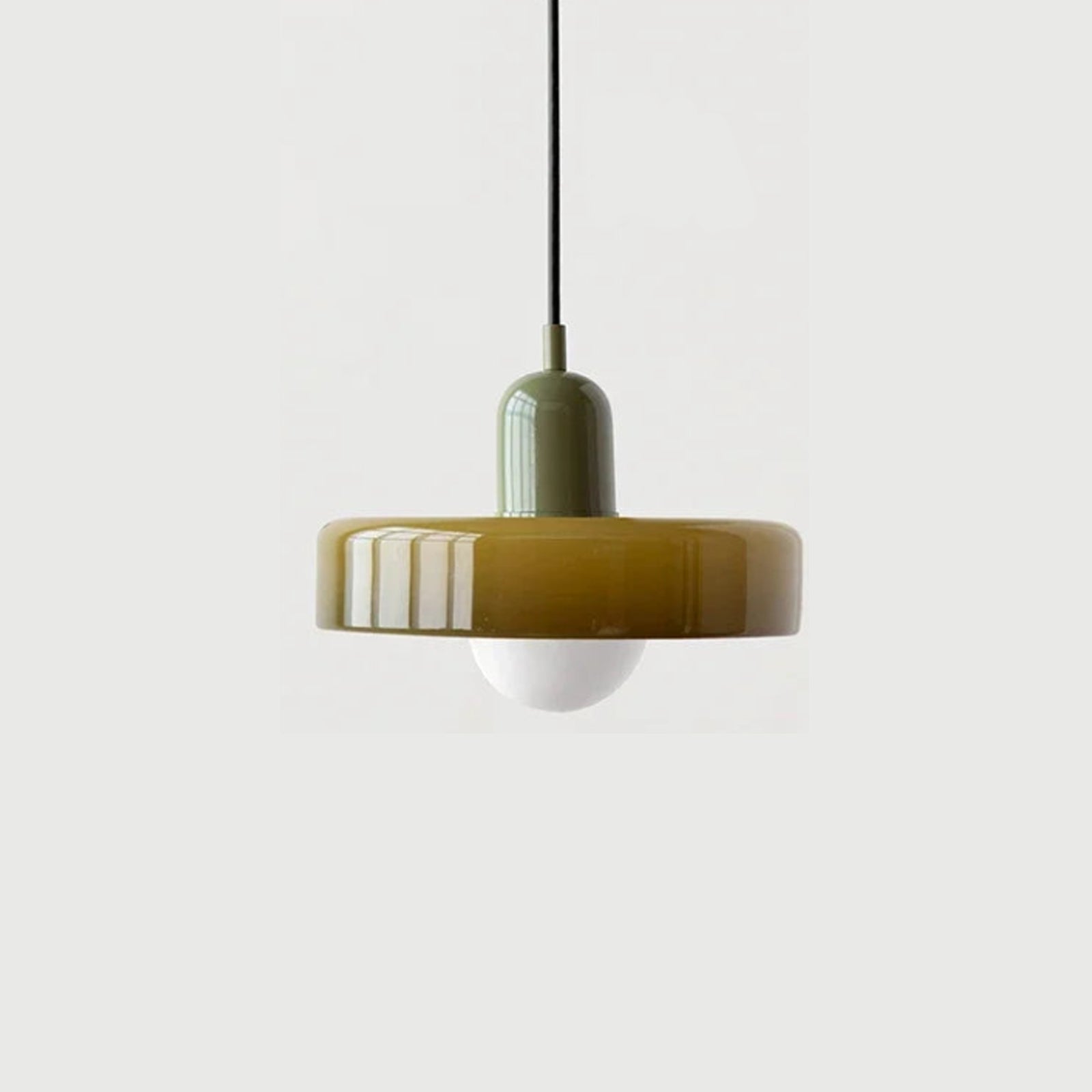 Nordic Pendant Lamp - Glass Round Ceiling Light