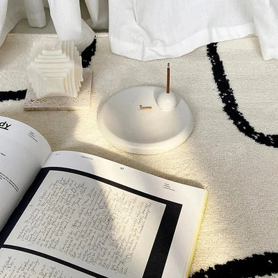 Ceramic Incense Holder – Handcrafted Minimalist Decor