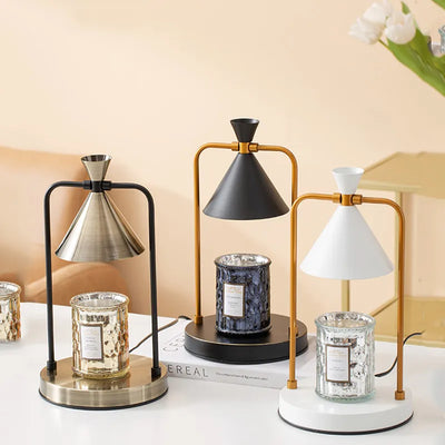 Japanese Candle Warmer - Dimmable Metal Lamp