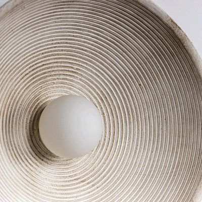 Retro Japanese Wall Lamp | Sophisticated Circle Fixture